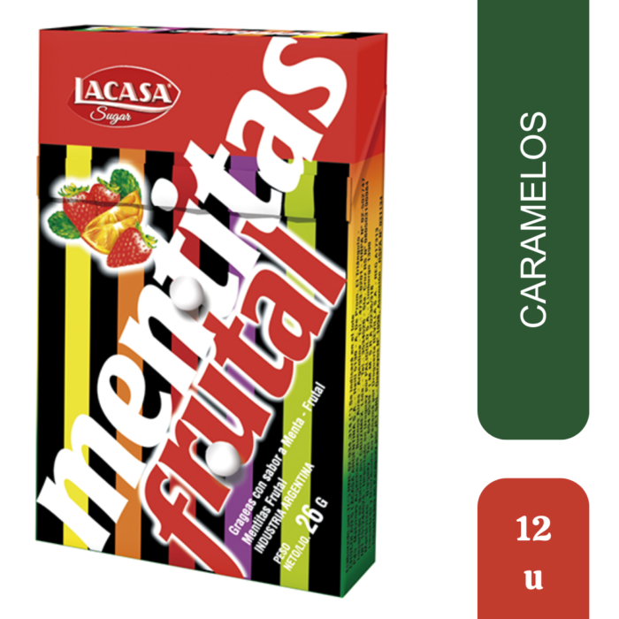 MENTITAS FRUTAL DISPLAY X 12U