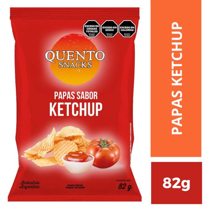 PAPAS KETCHUP QUENTO X 90G