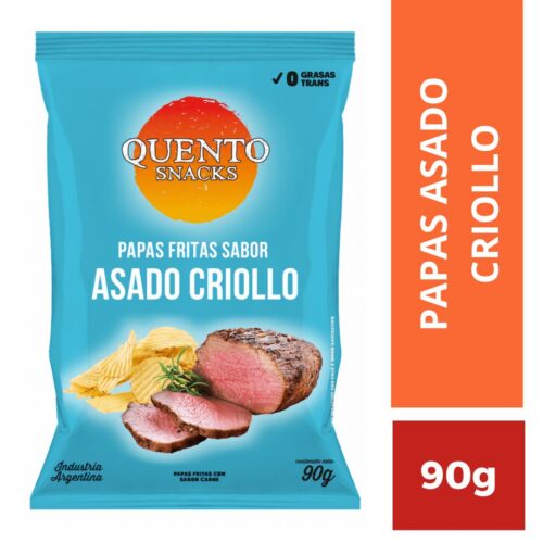 PAPAS ASADO CRIOLLO QUENTO X 90G