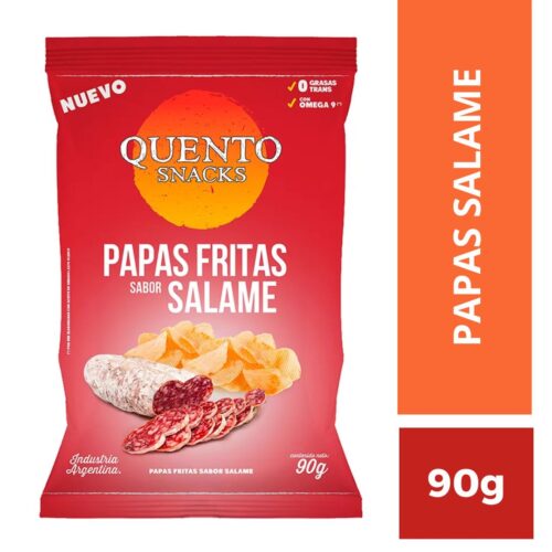 PAPAS SALAME QUENTO X 90G
