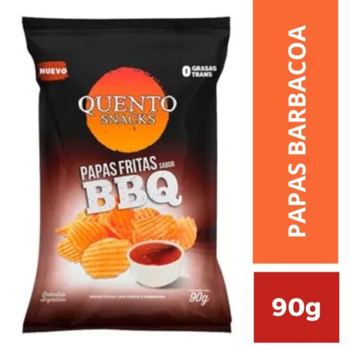 PAPAS BARBACOA QUENTO X 90G