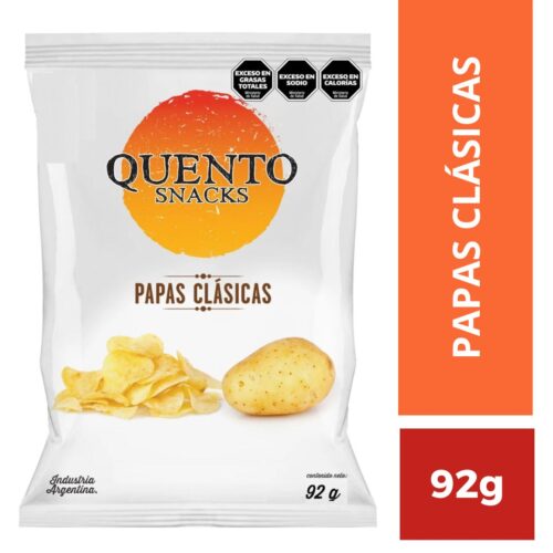 PAPAS FRITAS CLASICA QUENTO X 92G