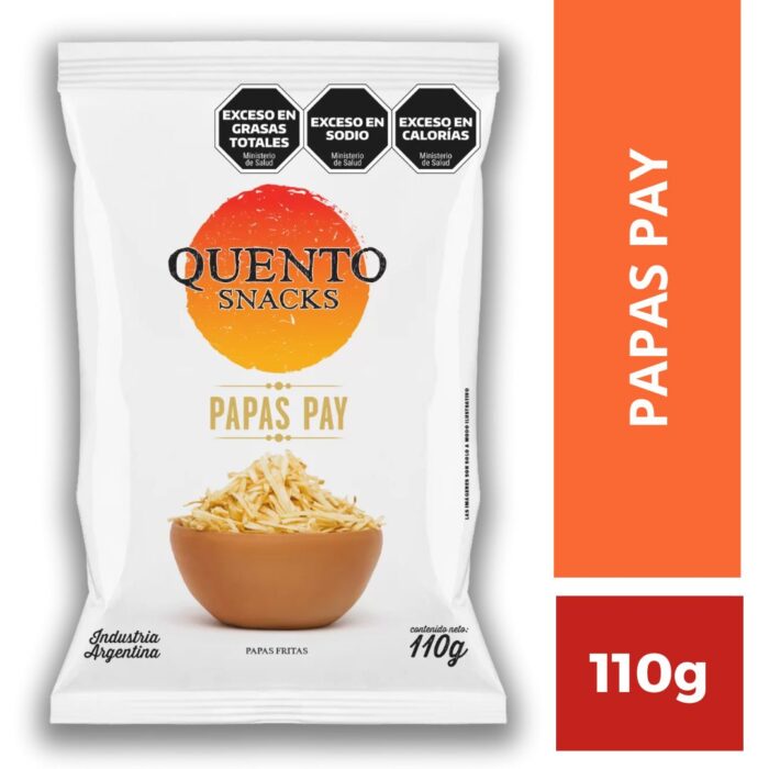 PAPAS FRITAS PAY QUENTO X 110G