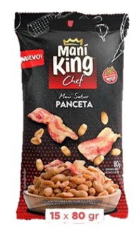 MANI KING SABOR PANCETA X 80G