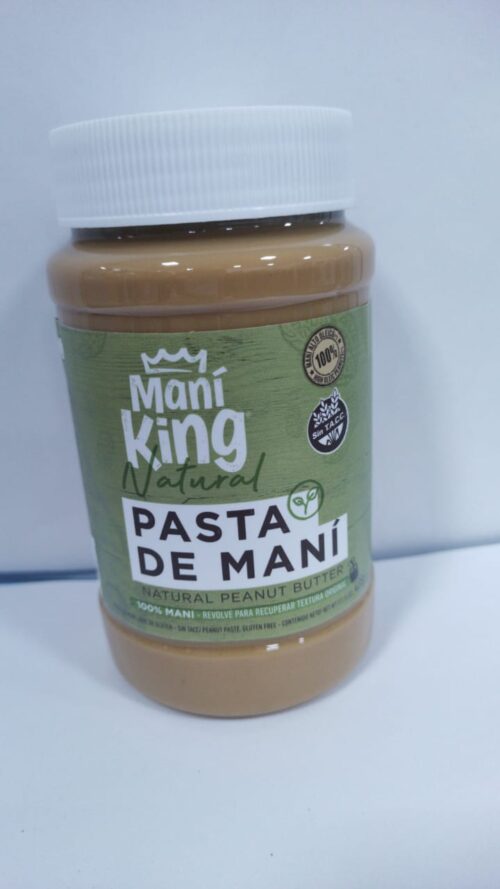 PASTA DE MANI X 485G MANI KING X 12U SIN TACC