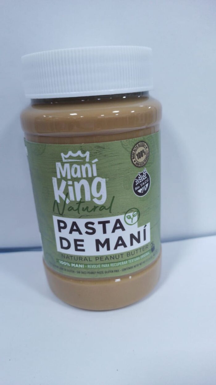 PASTA DE MANI X 485G MANI KING X 12U SIN TACC