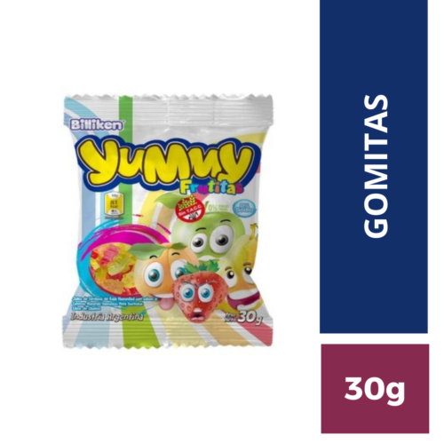 YUMMY FRUTITAS DISPLAY X12U X30G