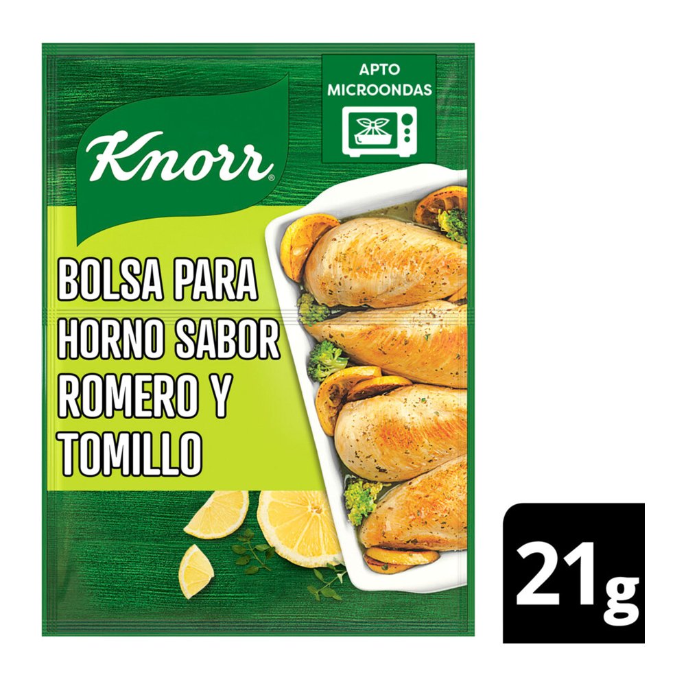 Bolsa para Horno Knorr Limón y Orégano