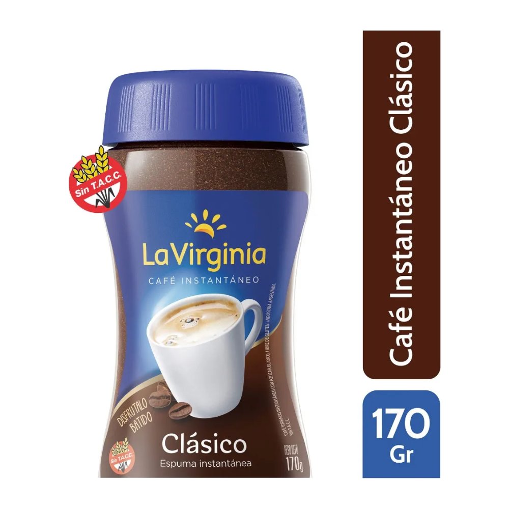 Café Instantáneo Clásico La Virginia 170 g