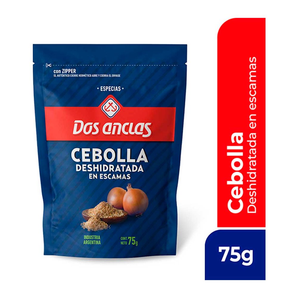 Cebolla en Escamas Dos Anclas 75 g