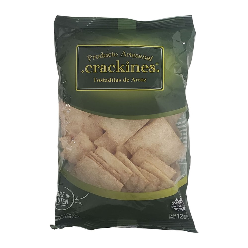 Crackines Tostaditas de Arroz con Sal 120 g