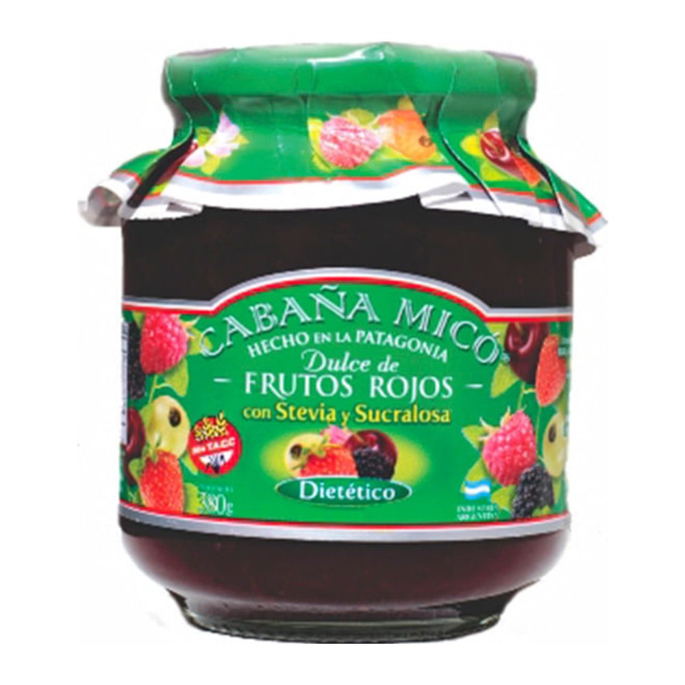 Dulce Diet de Frutos del Bosque Cabaña Mico 380 g