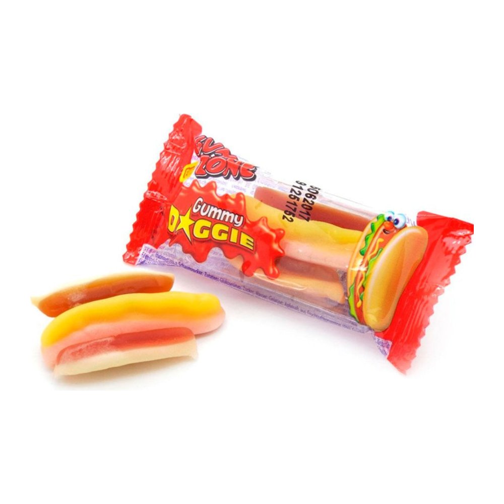 Gomitas Gummi Zone Doggie Display x24u