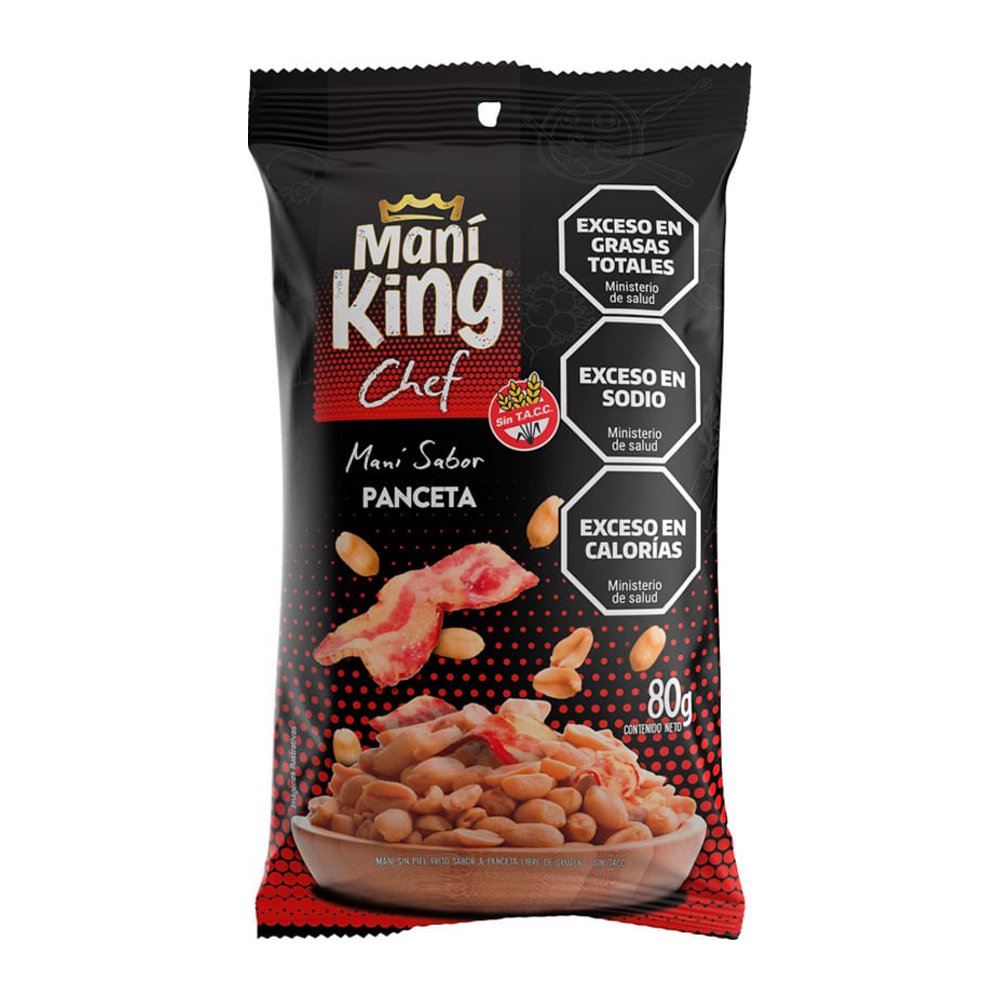 Maní Sabor Panceta Maní King 80 g