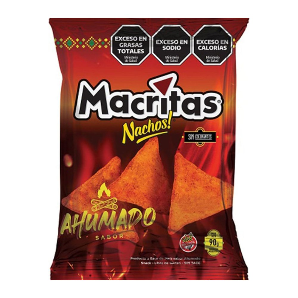 Nachos Macritas Ahumado Cerealko 90 g