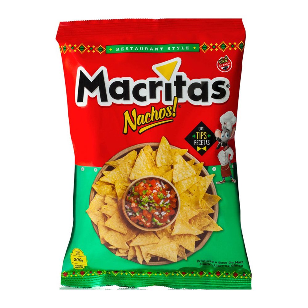 Nachos Macritas Cerealko 250 g