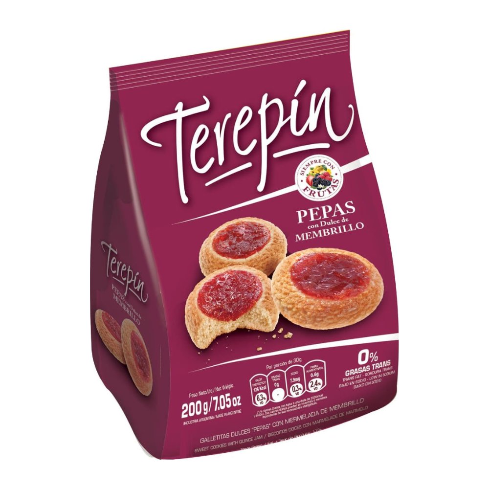 Pepas de Membrillo Terepin 200 g