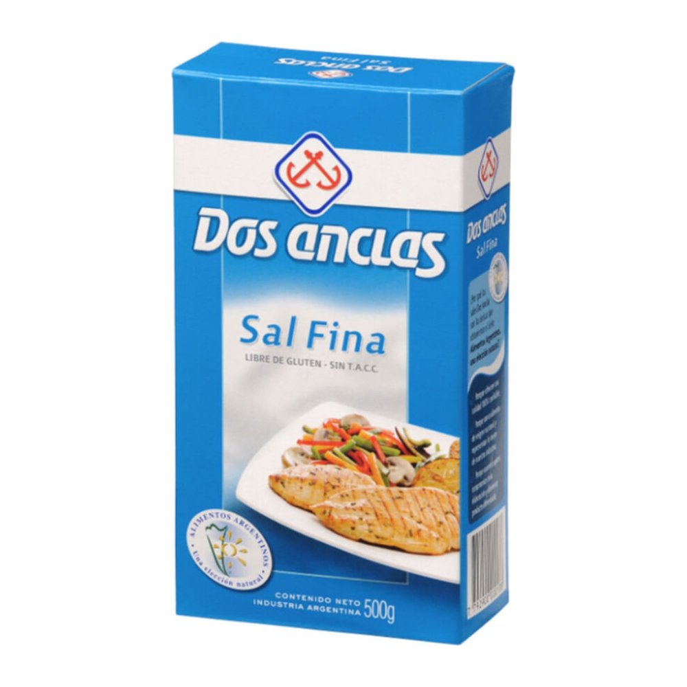 Sal Fina Dos Anclas Estuche 500 g