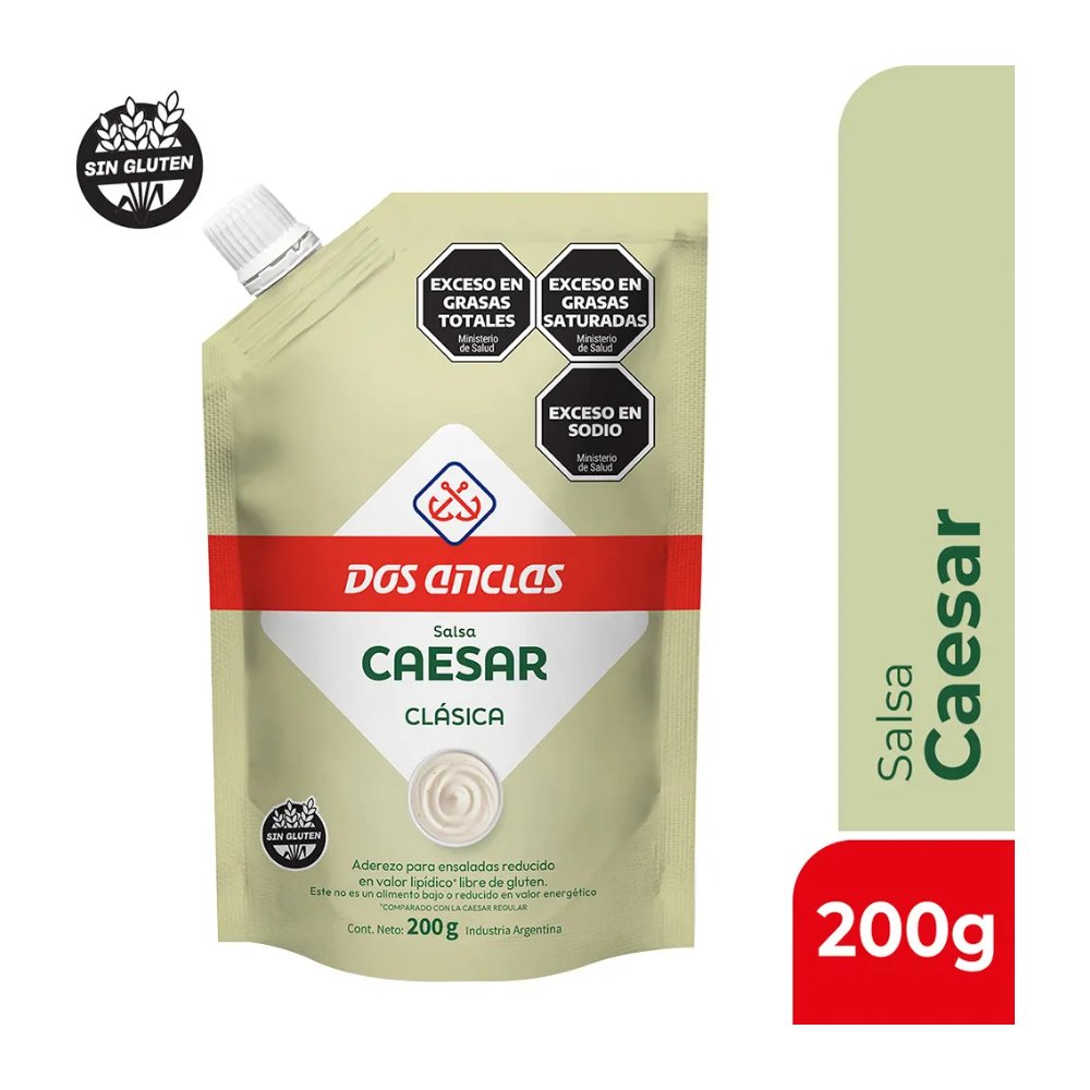 Salsa Caesar Dos Anclas Doypack 200 g