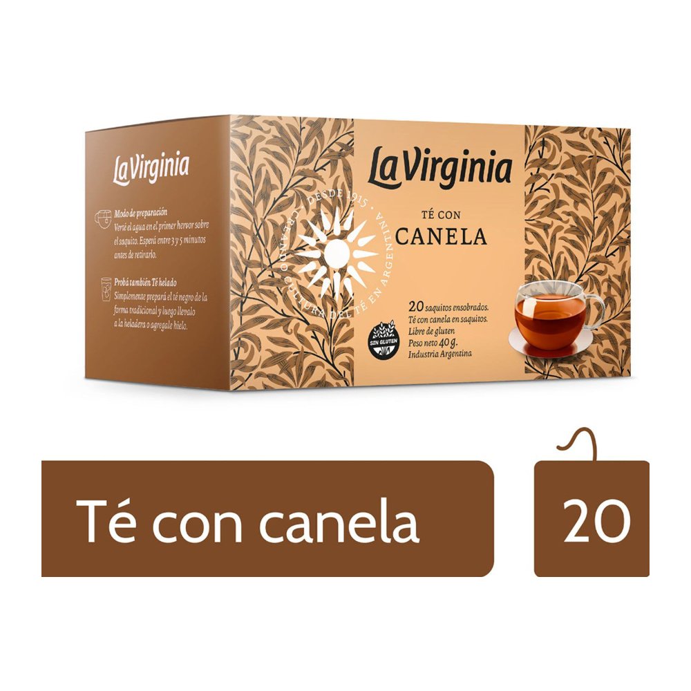 Té de Canela La Virginia x 20