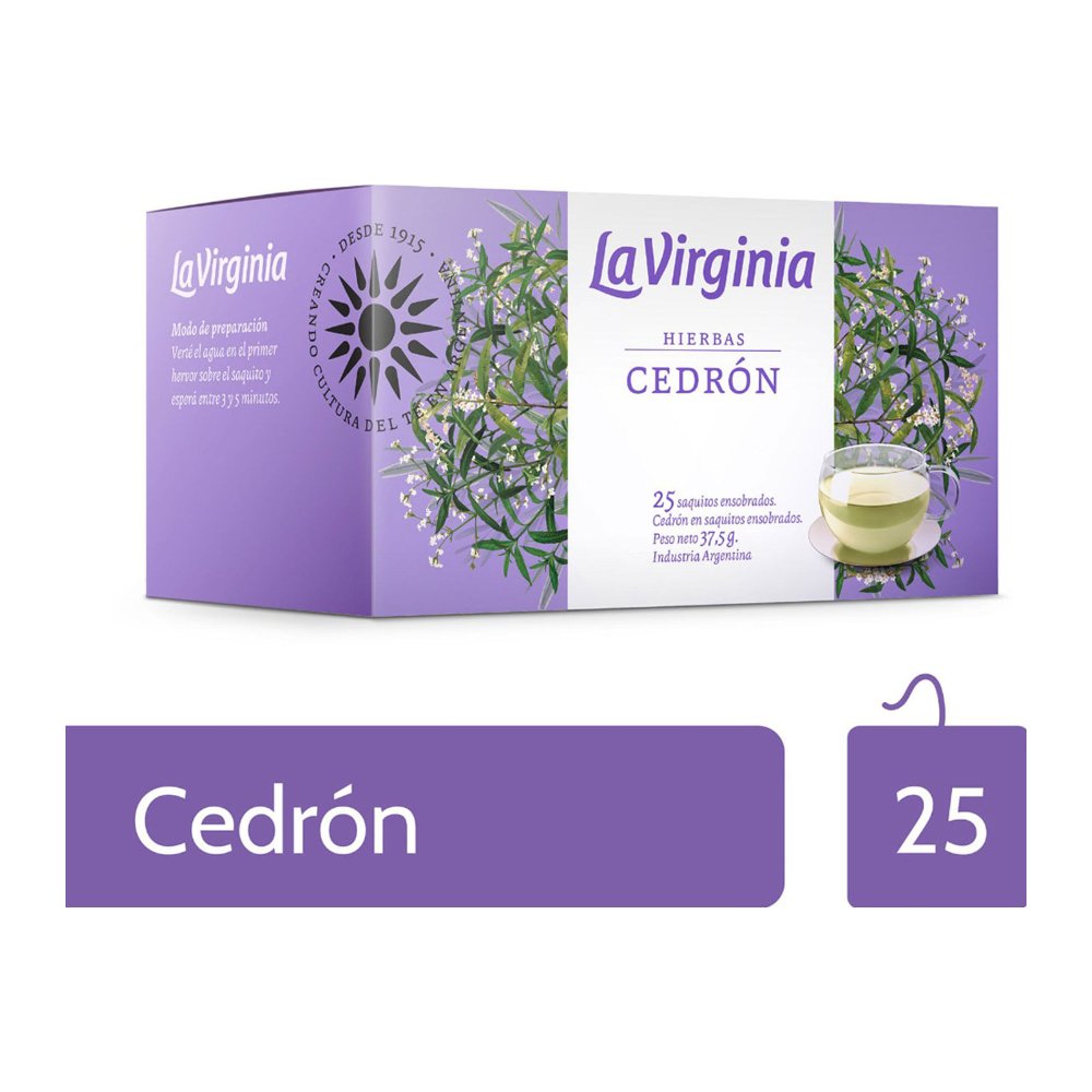 Té de Cedrón La Virginia x 25