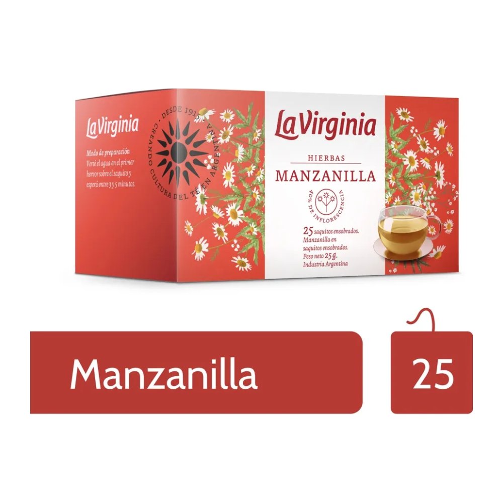 Té de Manzanilla La Virginia x 25