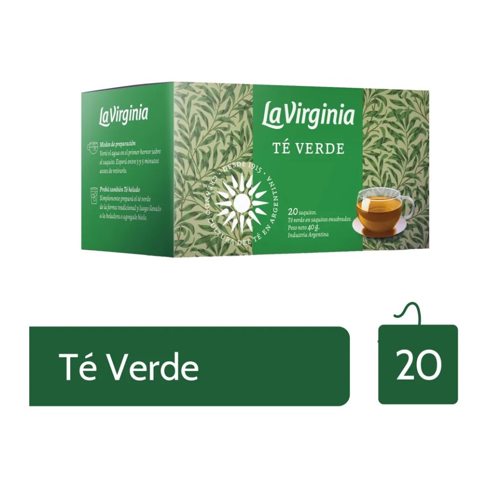 Té Verde La Virginia x 20